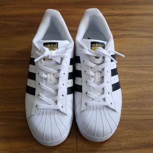 Adidas Superstar Black Stripes W 7.5